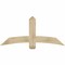 Ekena Millwork Bellingham Rough Sawn Timber Gable Bracket, Douglas Fir, 60"W x 27"H x 4"D x 6"F, 11/12 Pitch GBW060X27X0406BEL00RDF - alternate 1